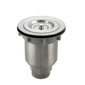 MTTUZK 304 Водосточни филтър за кухненски мивки от неръждаема Стомана Диаметър на мивки 110/114 мм XK128