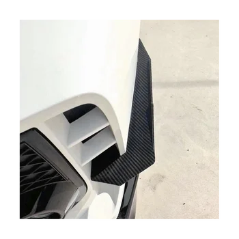 Автомобил от въглеродни влакна предна броня за устни, Перка, Сплитер, заден спойлер, стикер Canard за Honda Civic 10TH Type-R 2019-2021